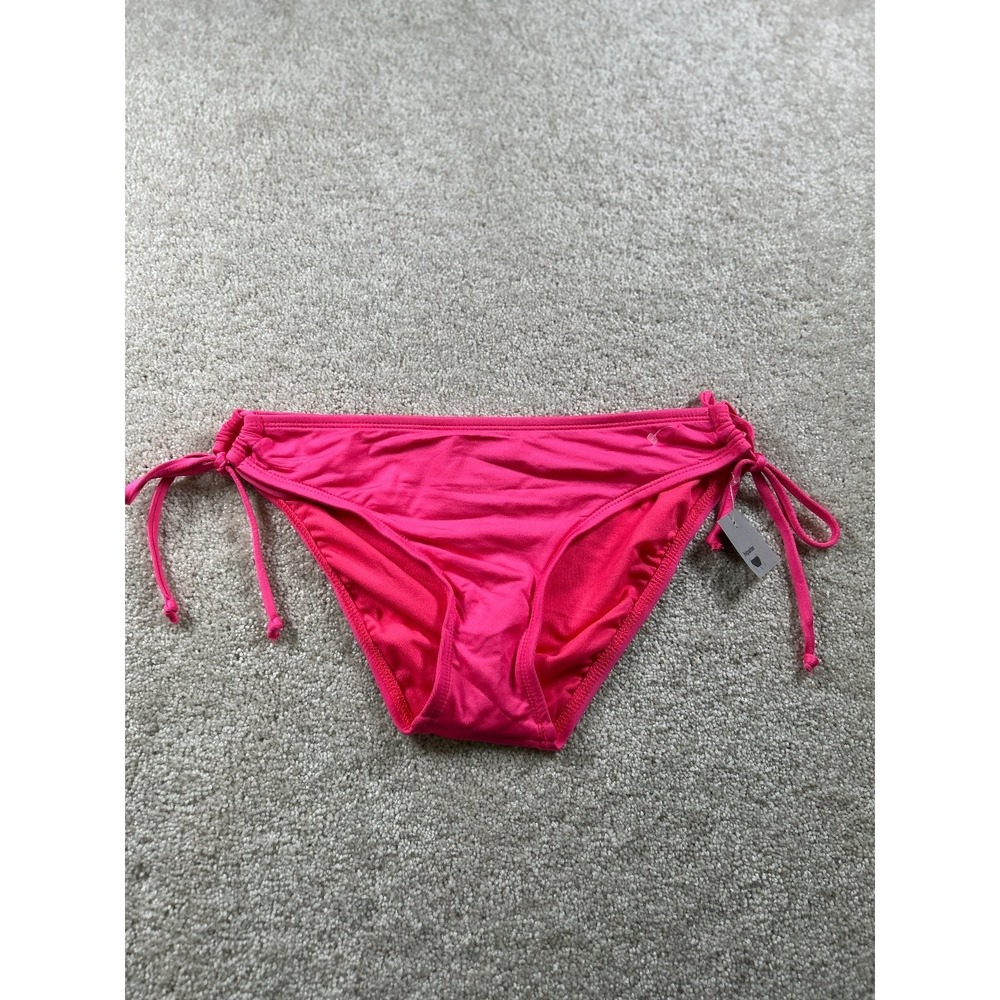 Mossimo Women's Swimwear Pink S Hipster Bikini Bottom Nylon‎